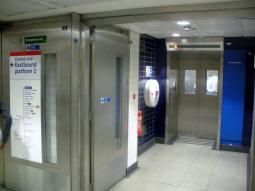 The lift from the Central line