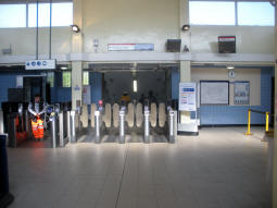 The ticket hall