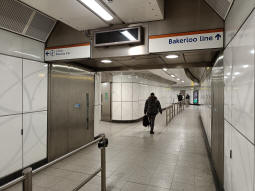 The end of the tunnel from the Elizabeth line to the Bakerloo line