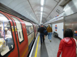 Northern line southbound