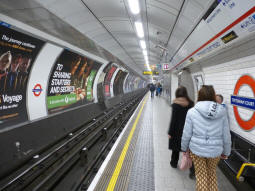 Central line eastbound
