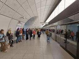 Elizabeth line westbound