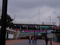 Station building from Olympic Way (March 2008)