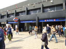 The main entrance