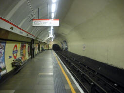 Eastbound platform