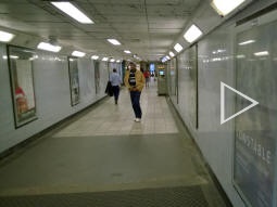Looking towards the north-eastern ticket hall from the subway